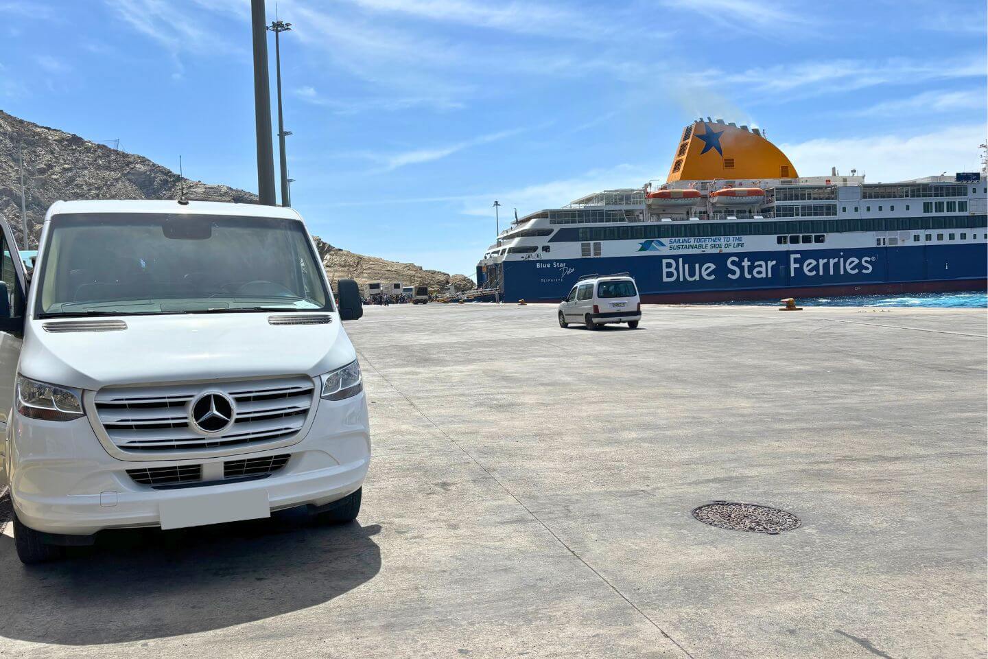 Athinios Port Santorini